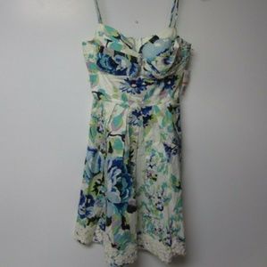 NWT Floral Sleeveless dress